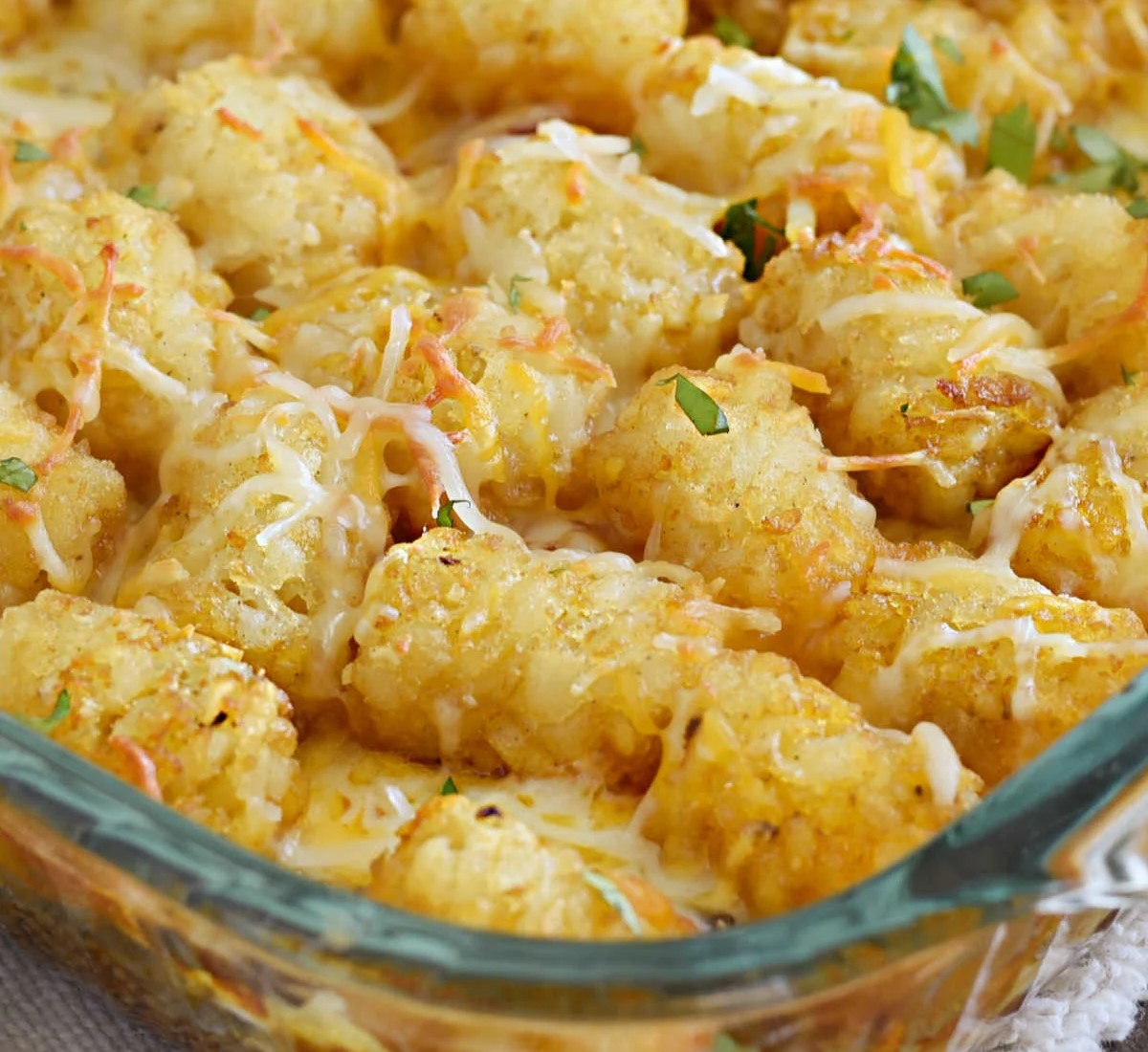 Taco Tater Tot Casserole