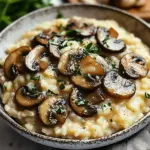 Oven Risotto with Mushrooms