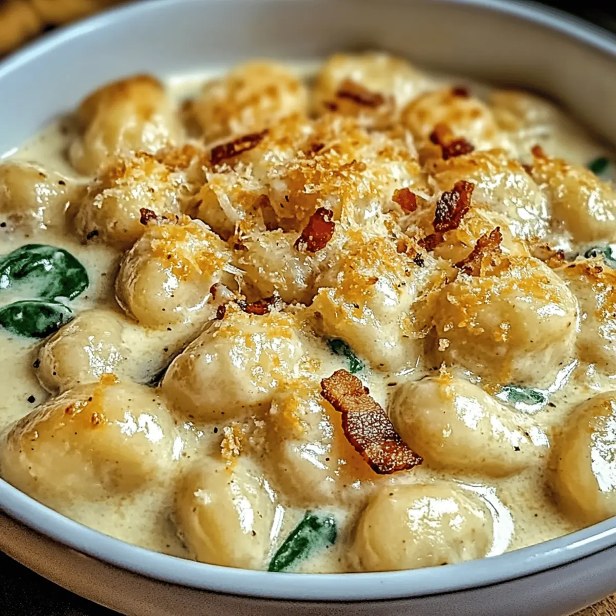 Creamy Crack Chicken Gnocchi