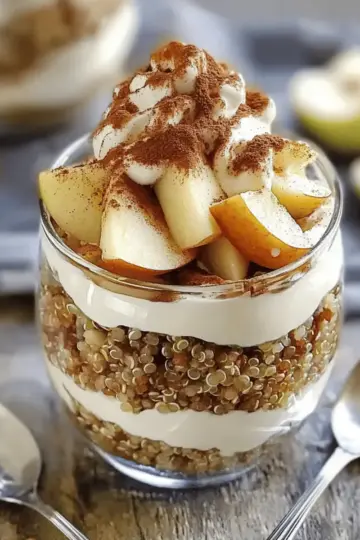Apple Cinnamon Quinoa