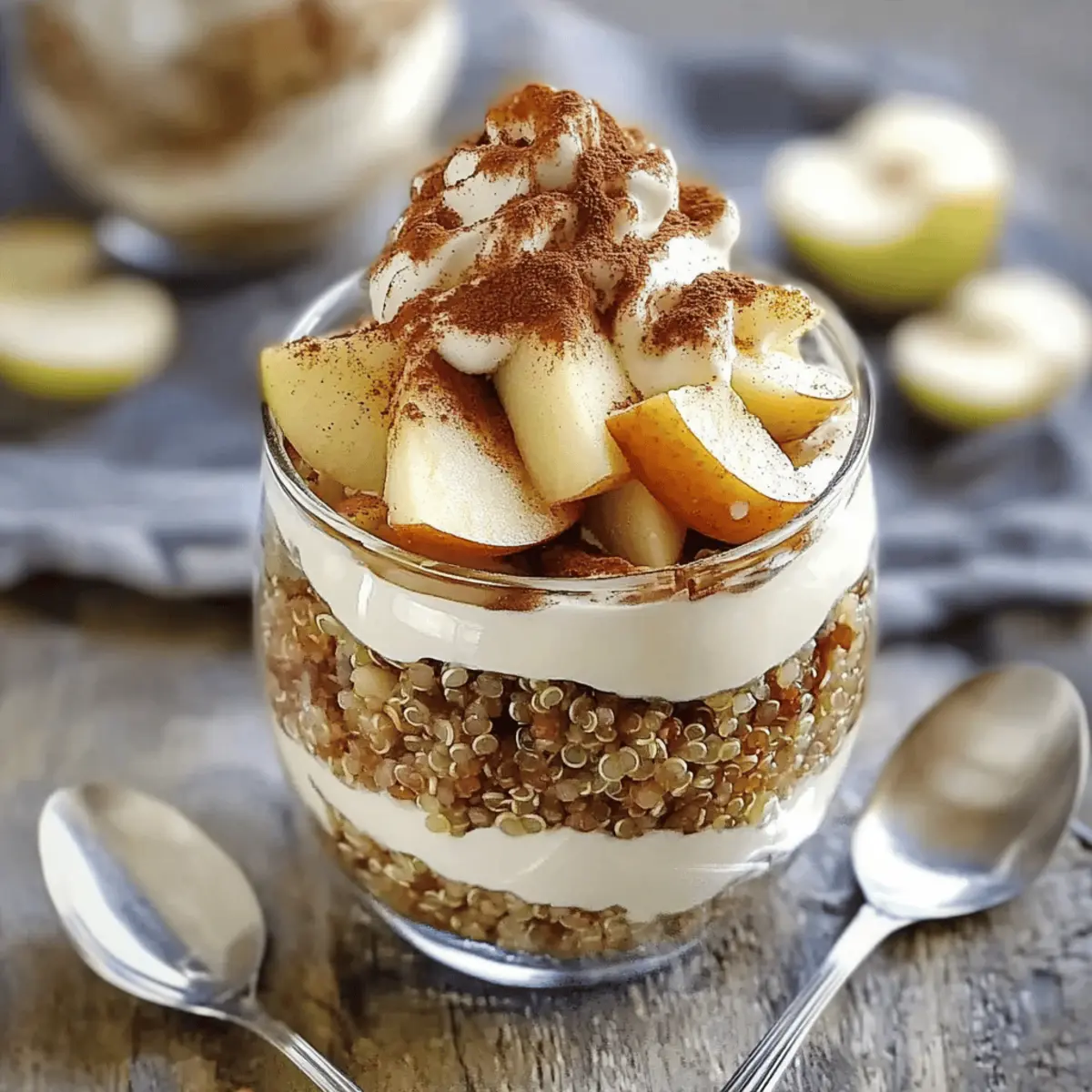 Apple Cinnamon Quinoa