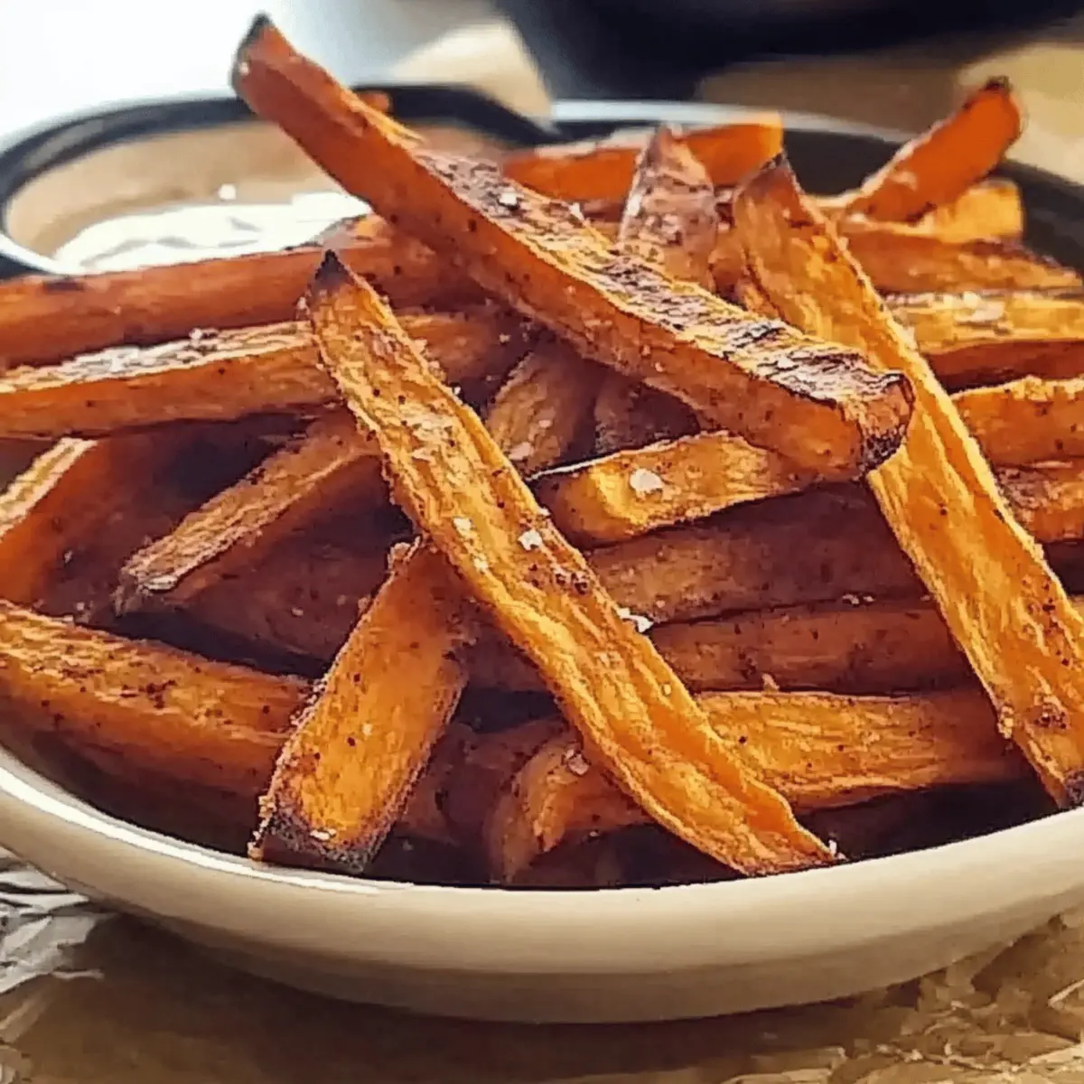 Crunchy Baked Sweet Potato Fries
