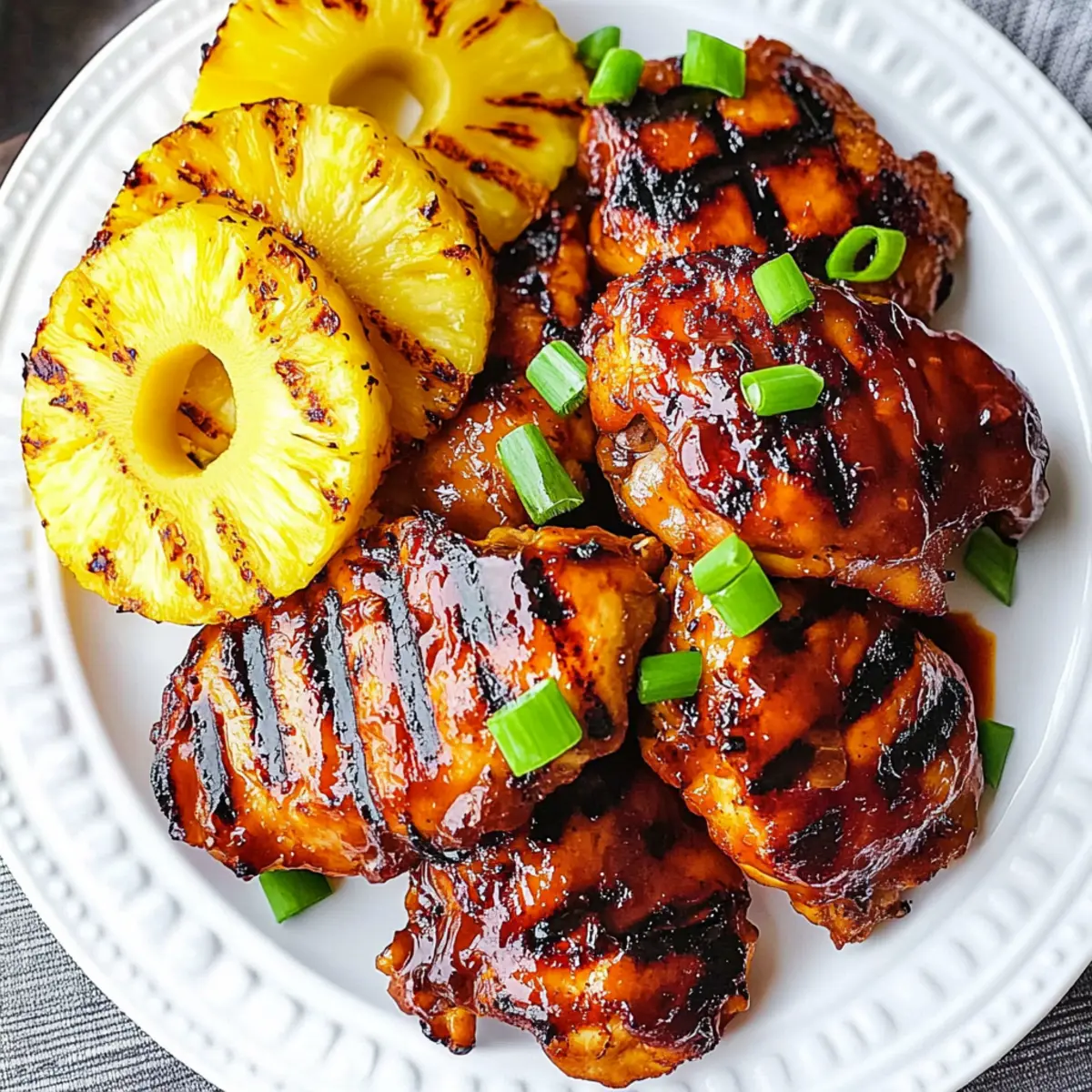 Hawaiian Huli Huli Chicken