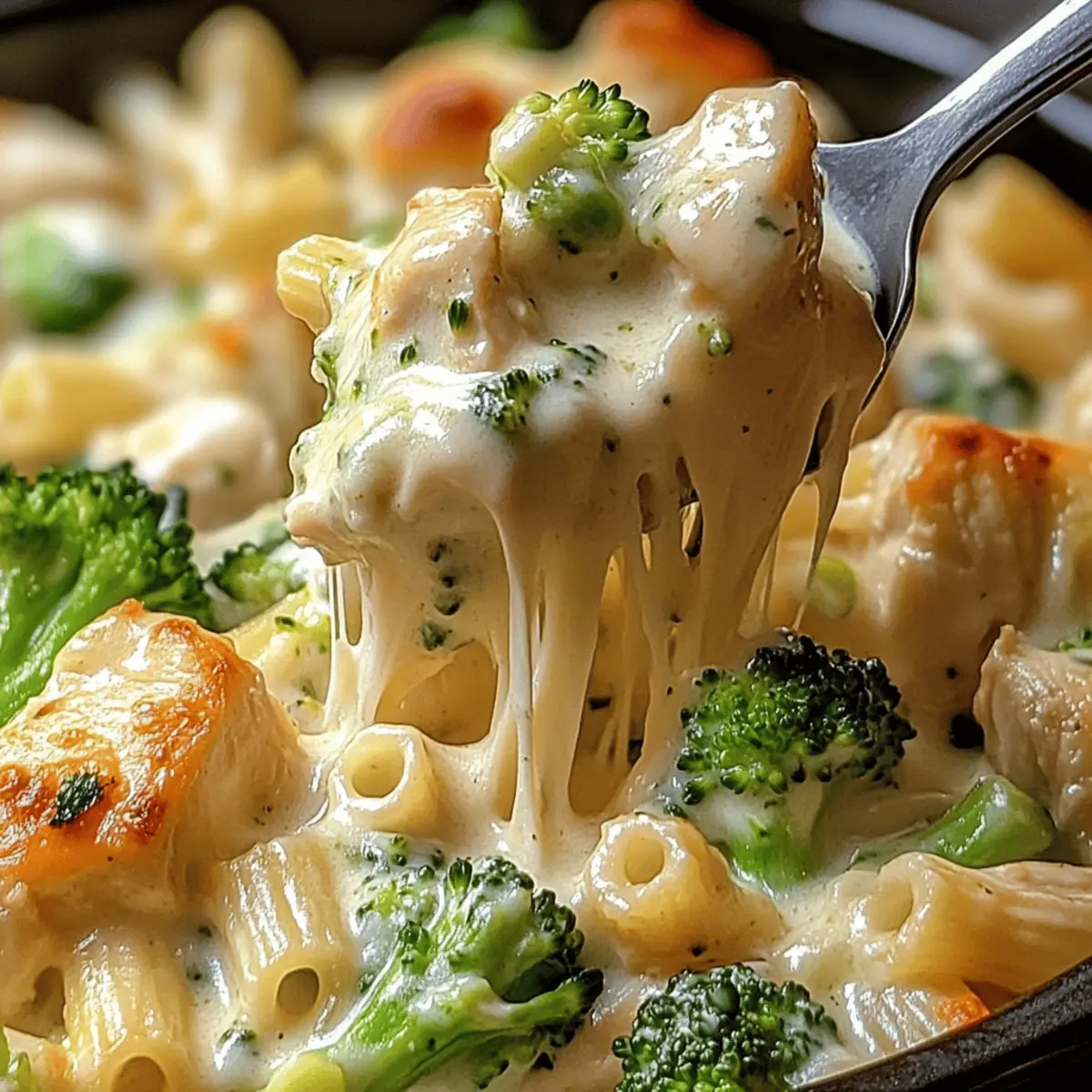 Chicken and Broccoli Alfredo Bake Recipe
