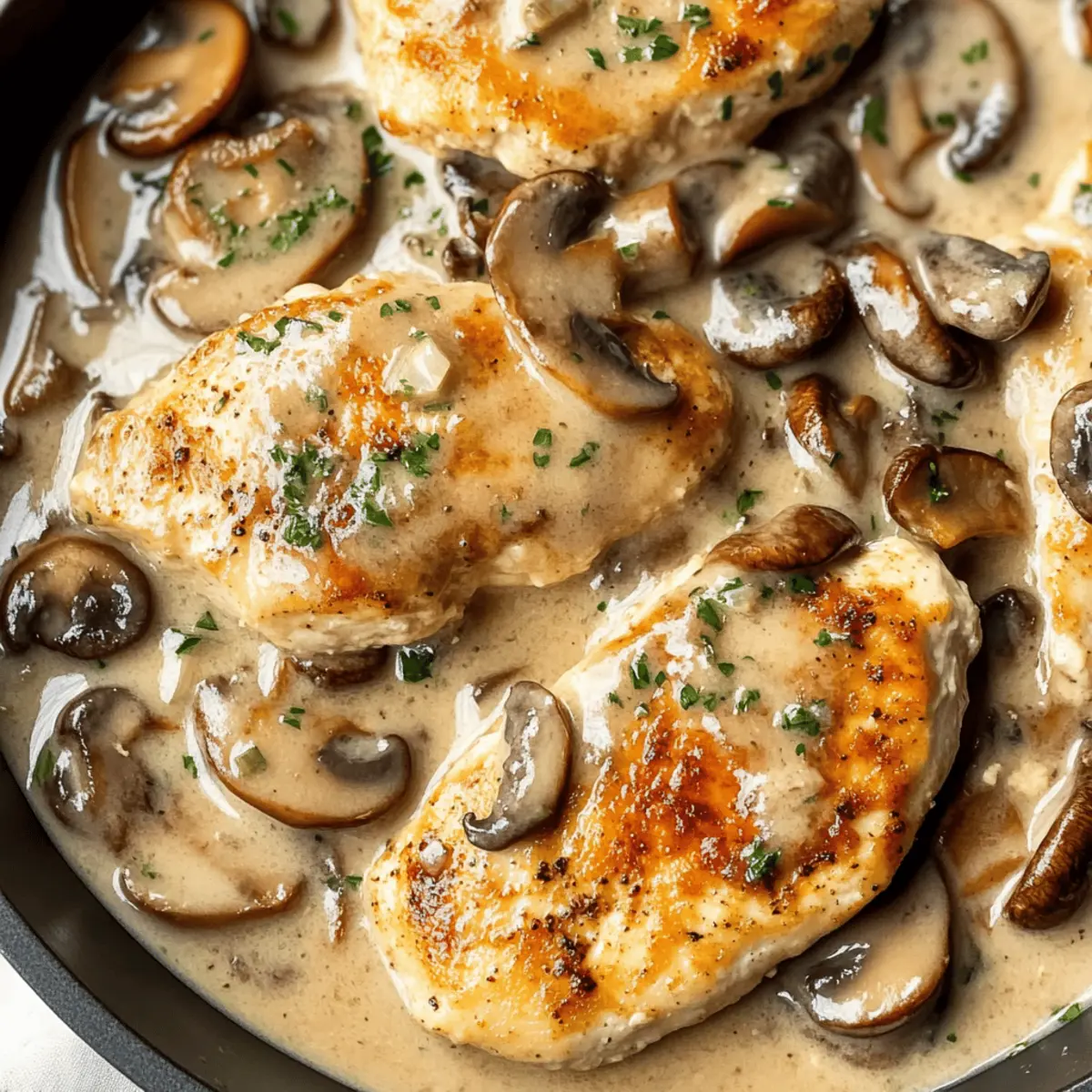 Creamy Mushroom Chicken