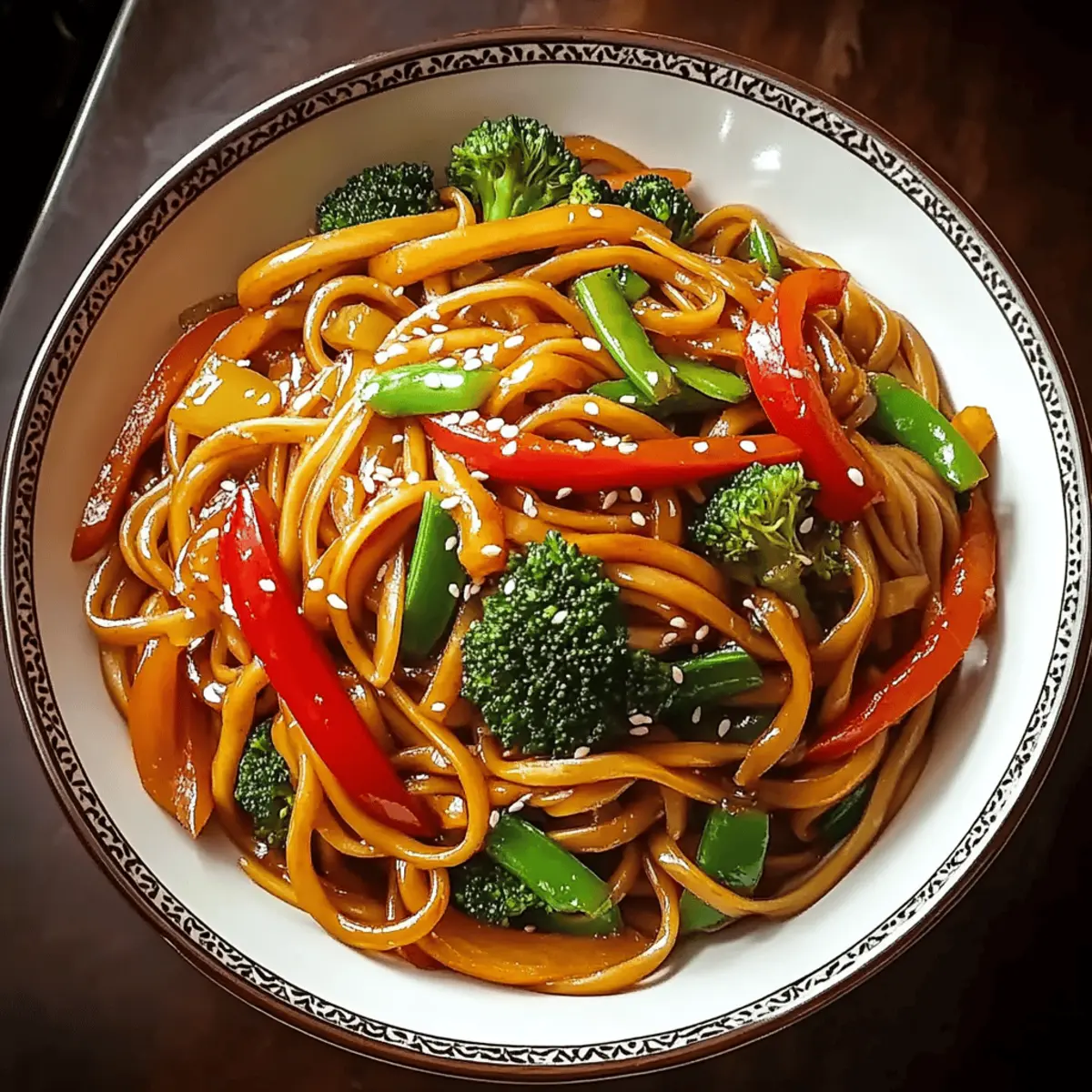 Spicy Stir-Fried Mongolian Noodles