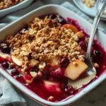 Apple Cranberry Crisp