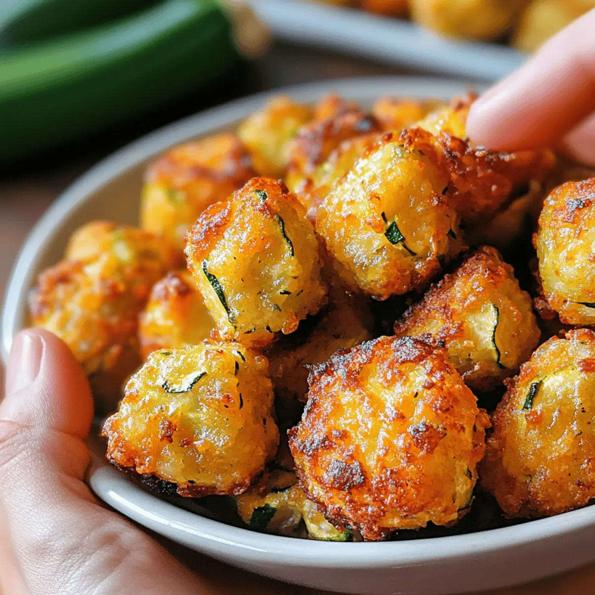 Zucchini Tots