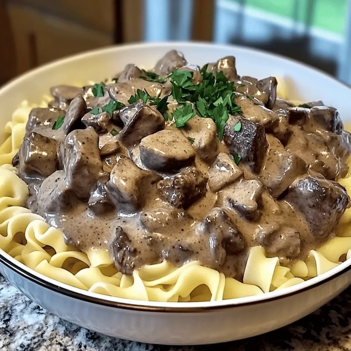 Slow Cooker Beef Stroganoff Recipe