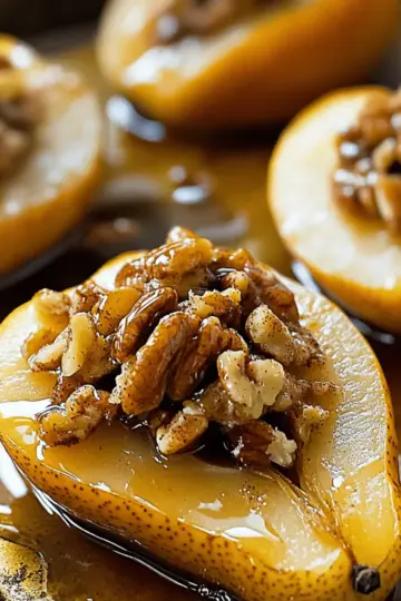 Cinnamon Stuffed Pears