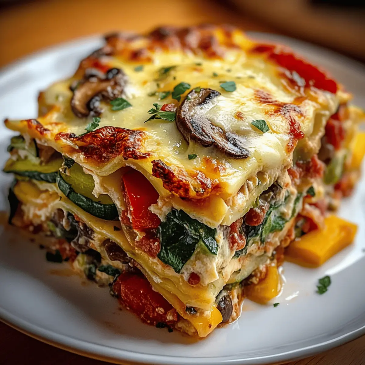 Baked Italian Vegetable Lasagna