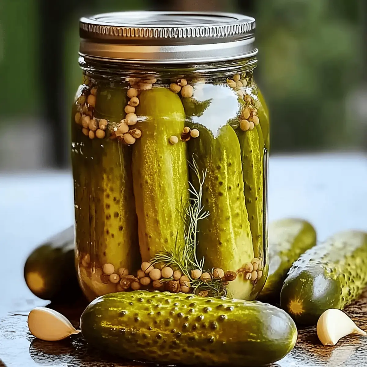 Canned Dill Pickle