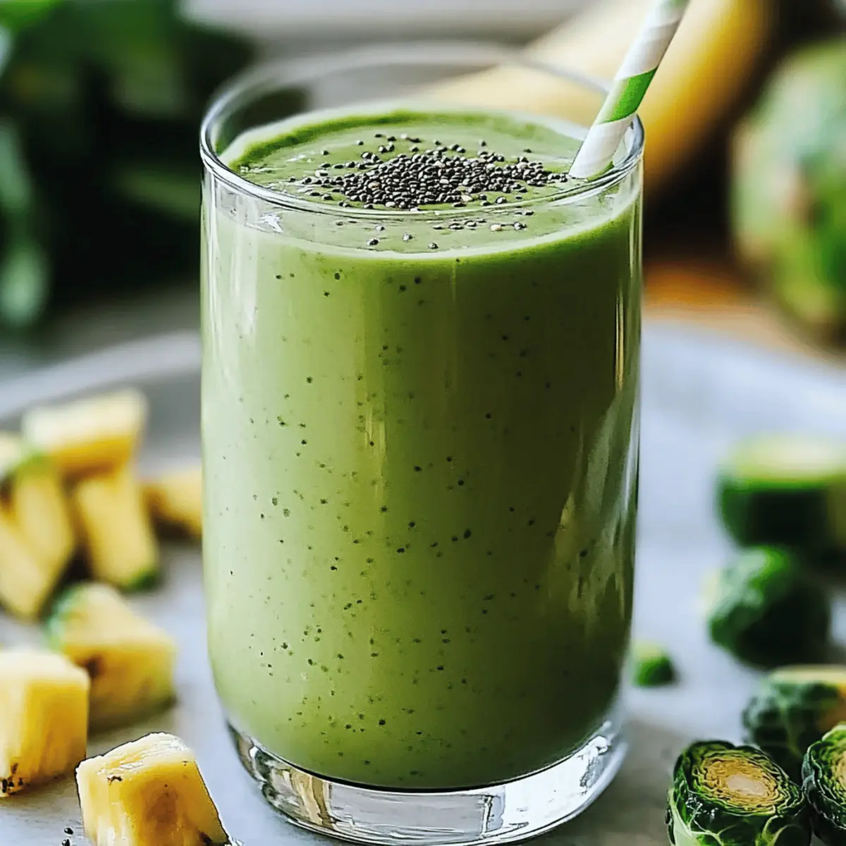 Brussels Sprouts Smoothie