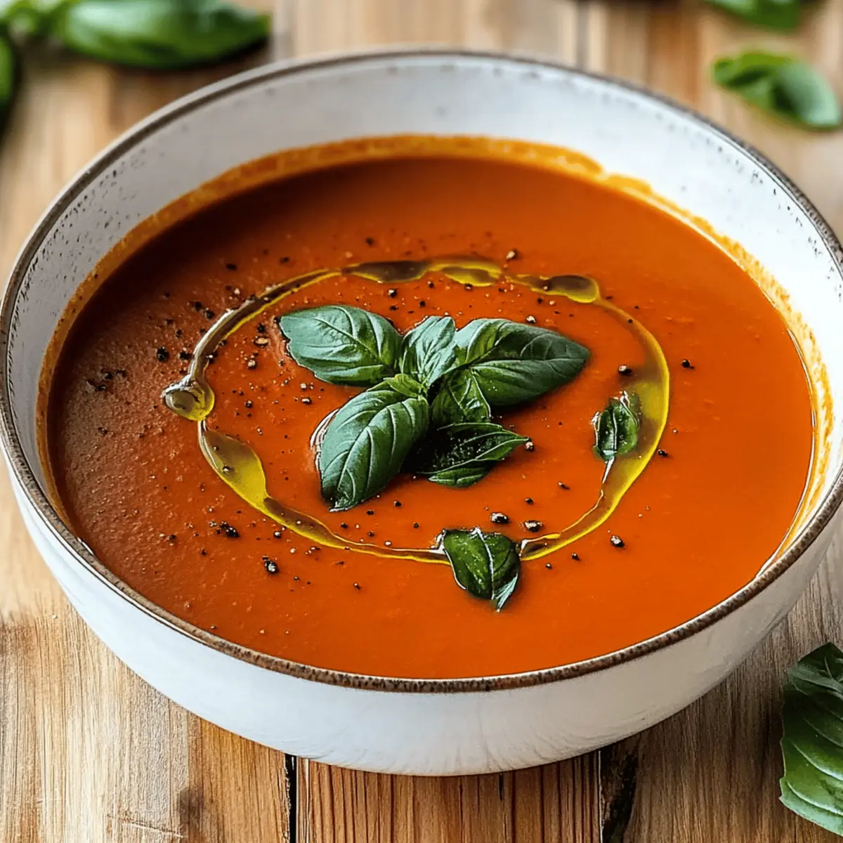 Roasted Red Pepper Soup