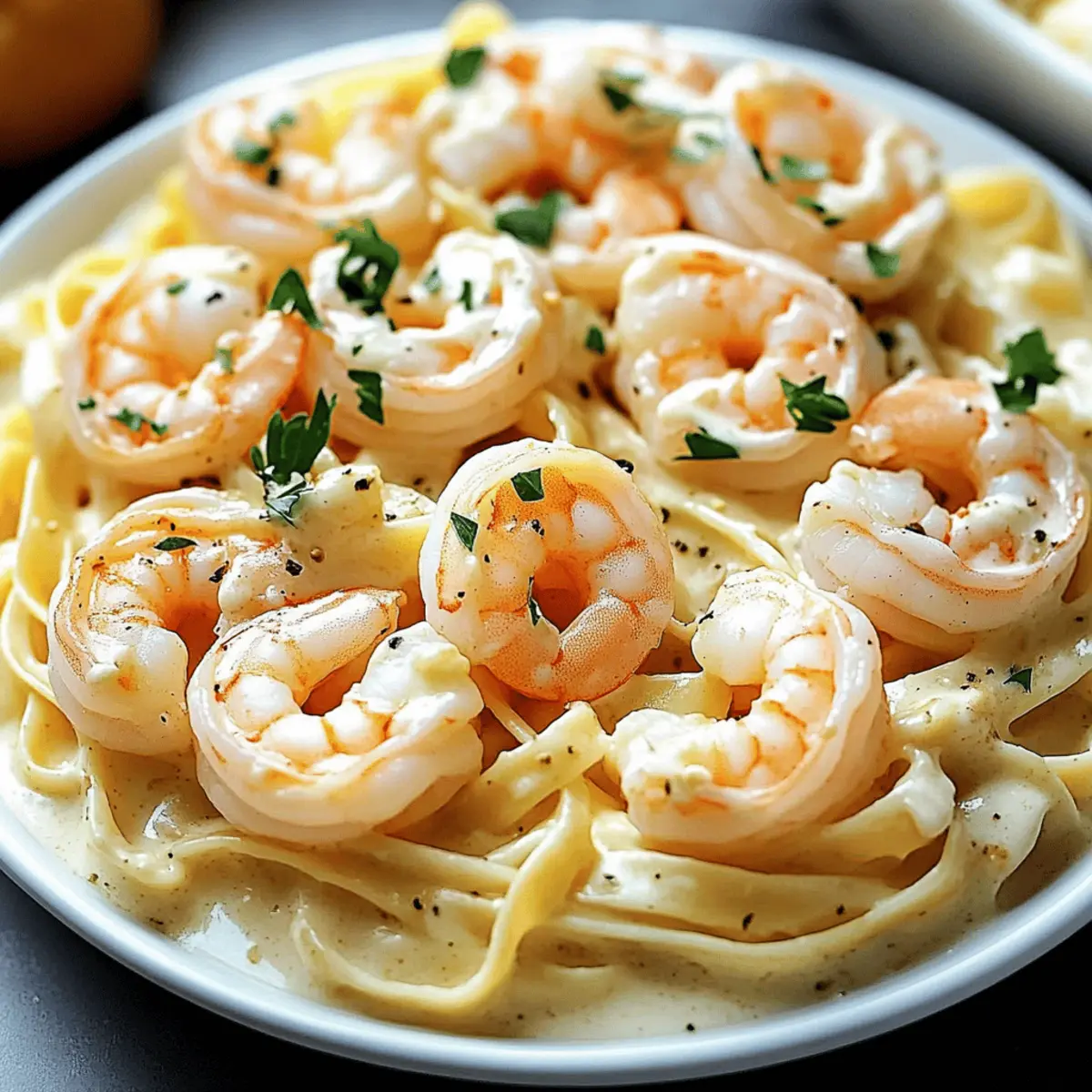 Creamy Shrimp Alfredo