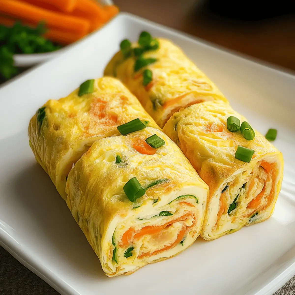 Gyeran Mari (Korean Rolled Omelette)