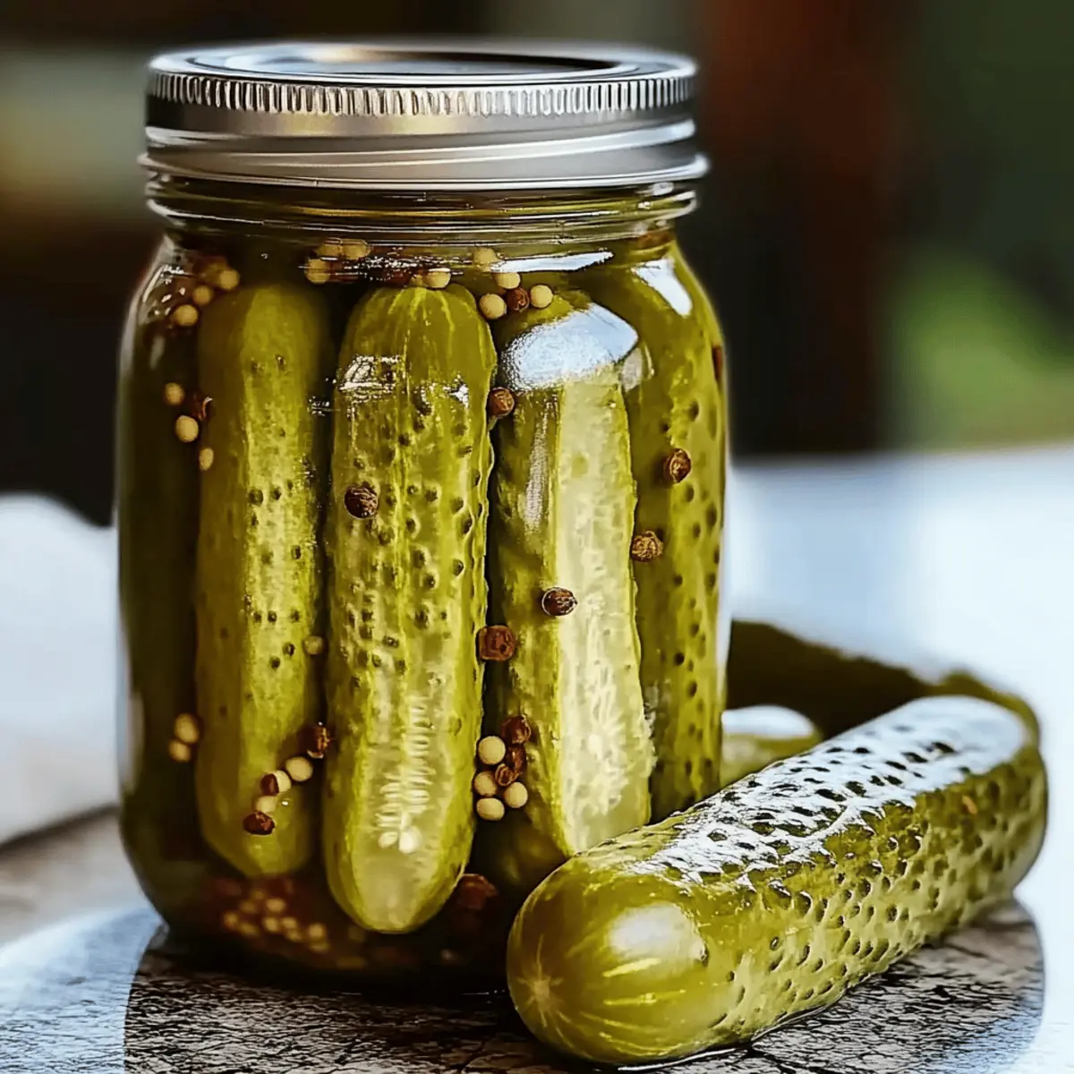 Canned Dill Pickle