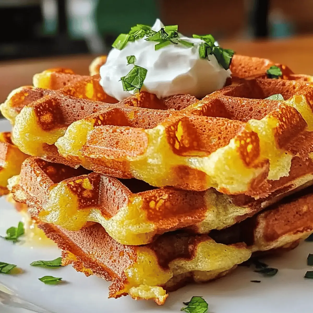 Hash Brown Waffles