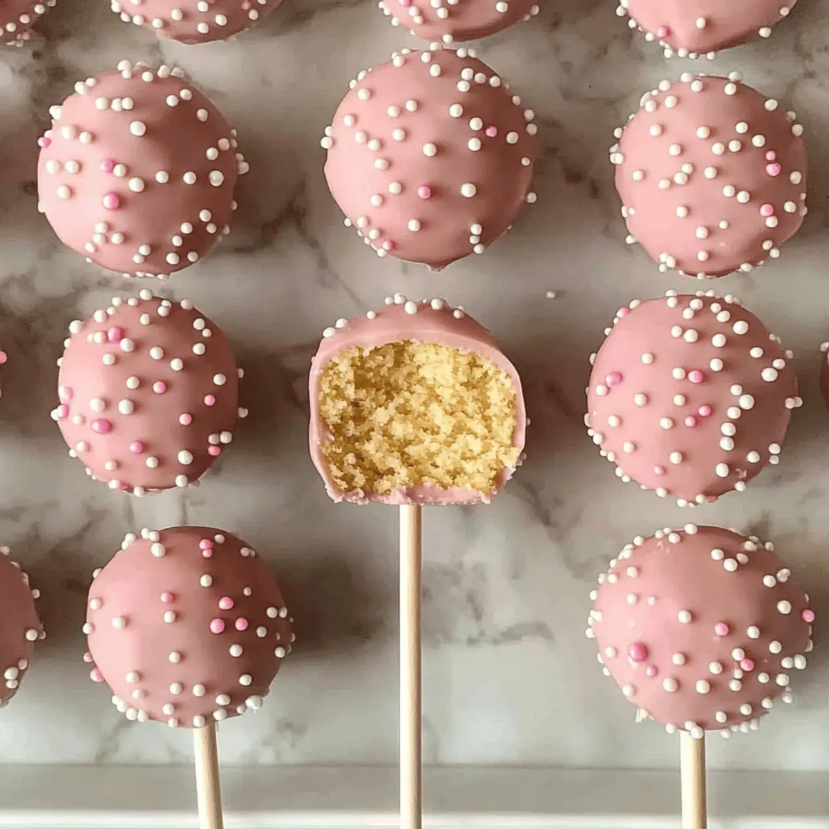 Starbucks Copycat Birthday Cake Pops
