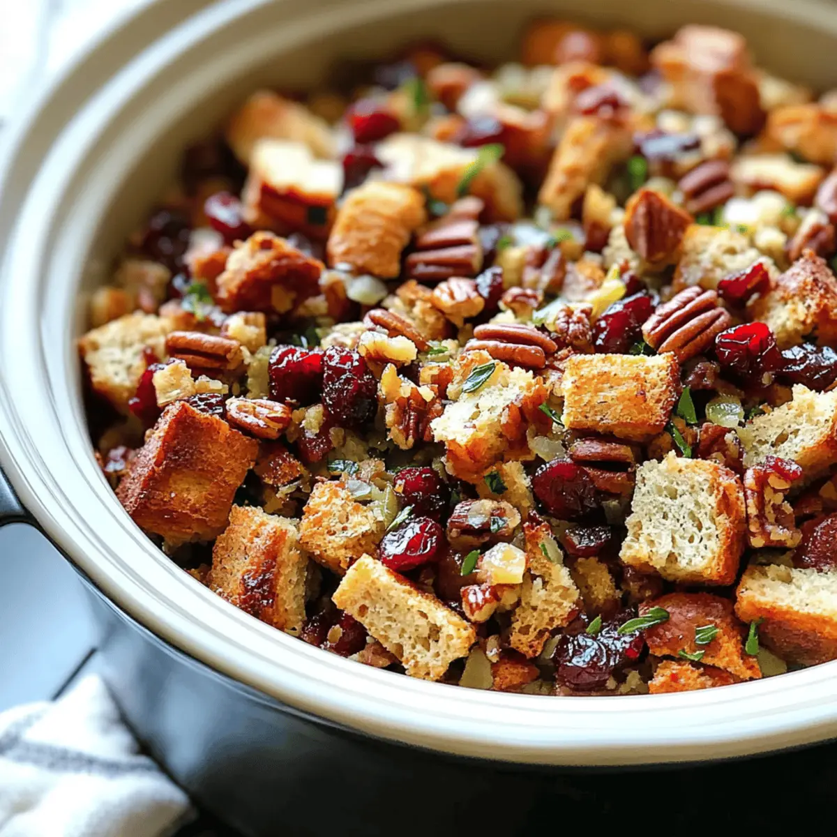 Slow Cooker Cranberry Pecan