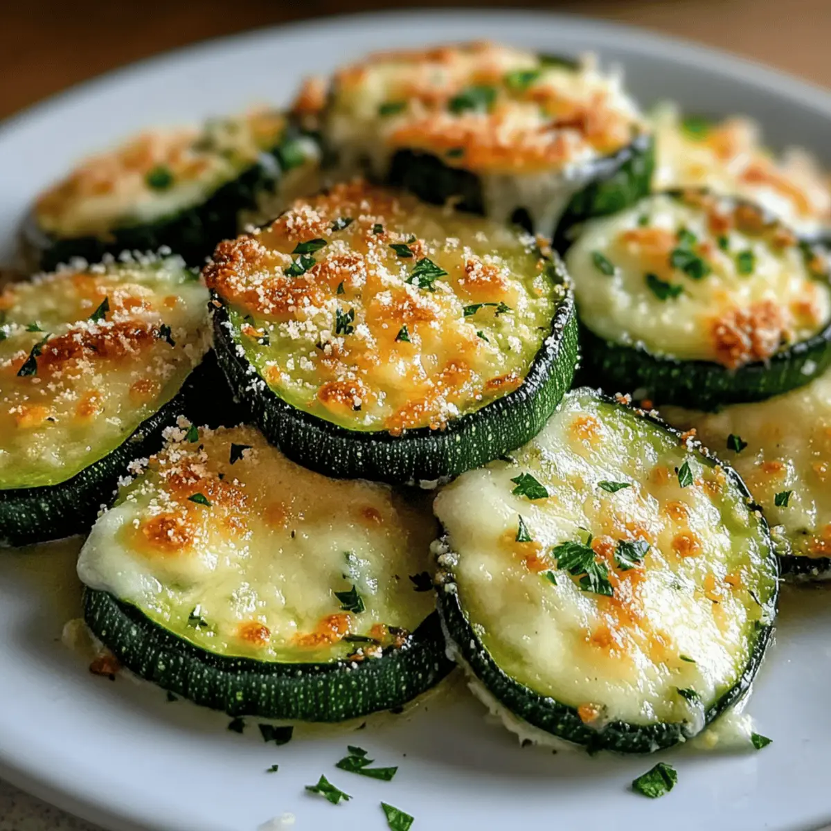 Baked Zucchini and Cheese