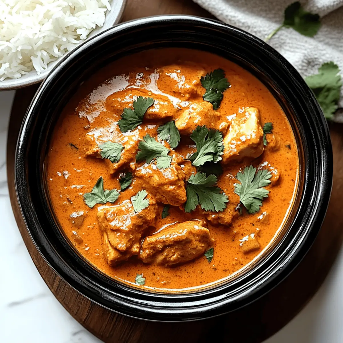 Slow Cooker Butter Chicken