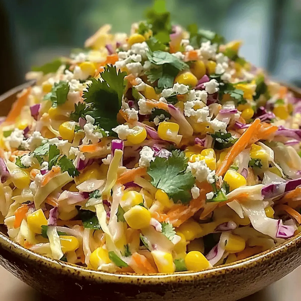 Mexican Street Corn Coleslaw