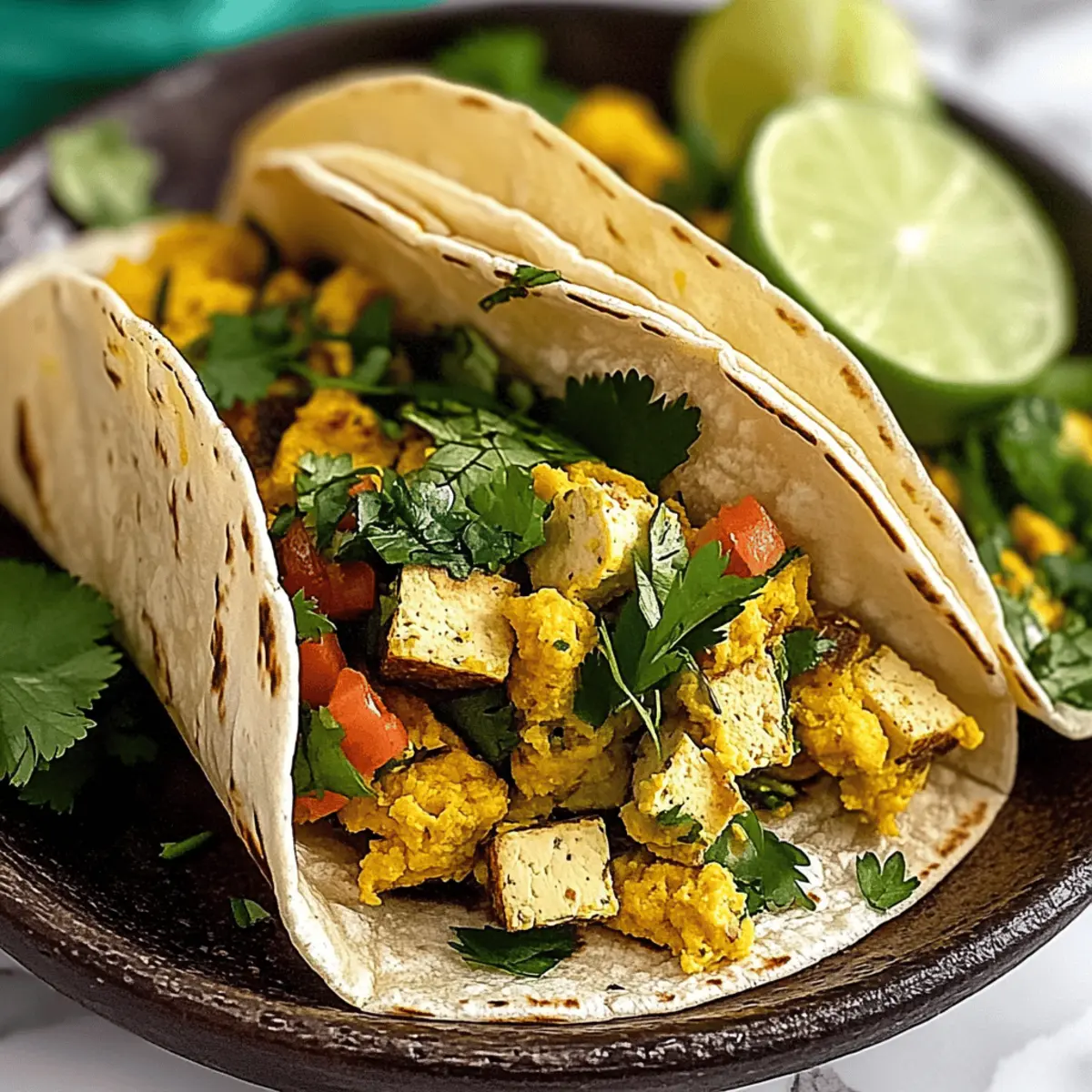 Squash & Scramble Breakfast Tacos
