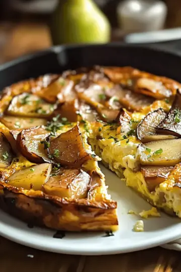 Roasted Pear Frittata