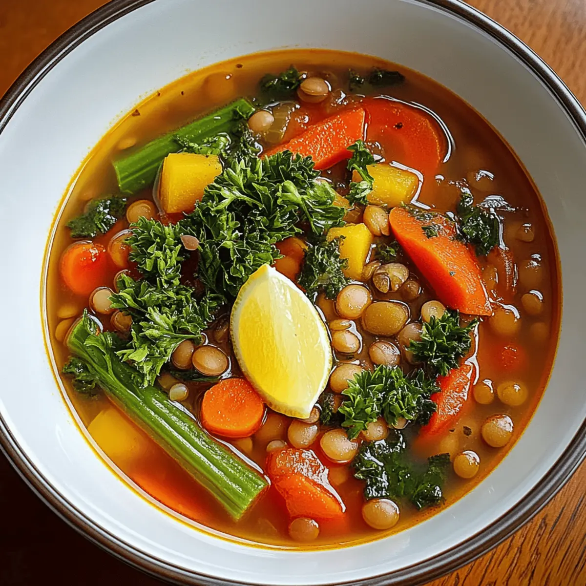 High-Protein Vegetable Soup