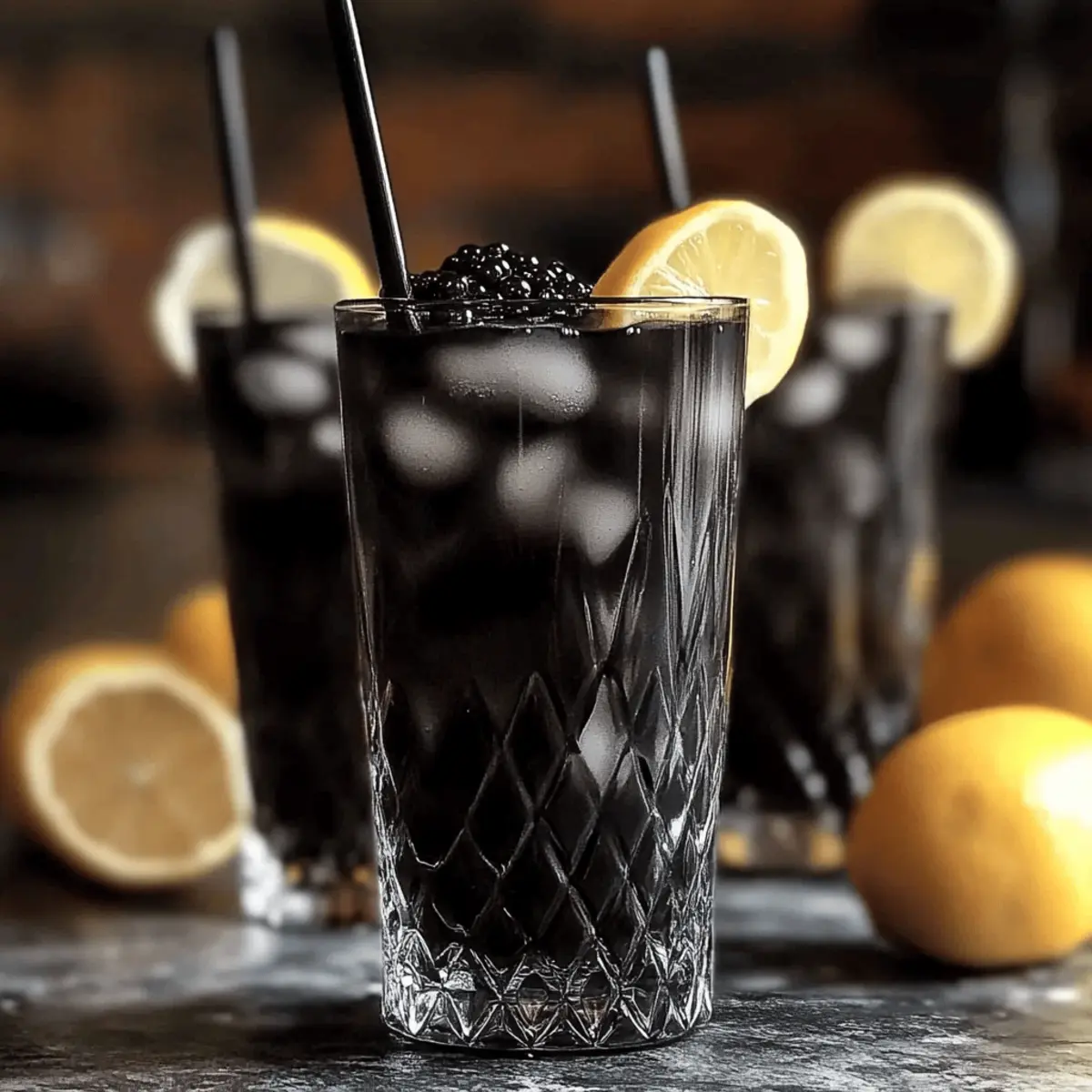 Bewitching Black Lemonade