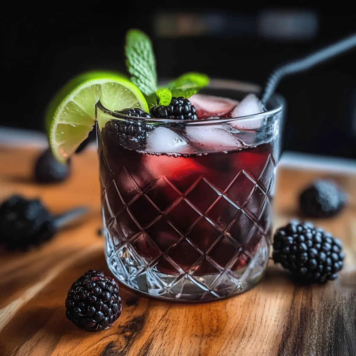Black Magic Mocktail