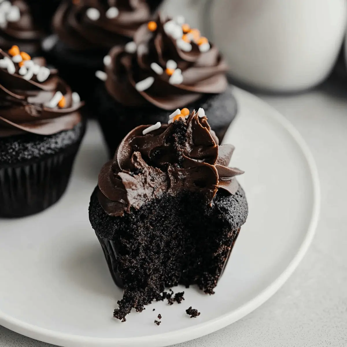 Black Velvet Cupcakes