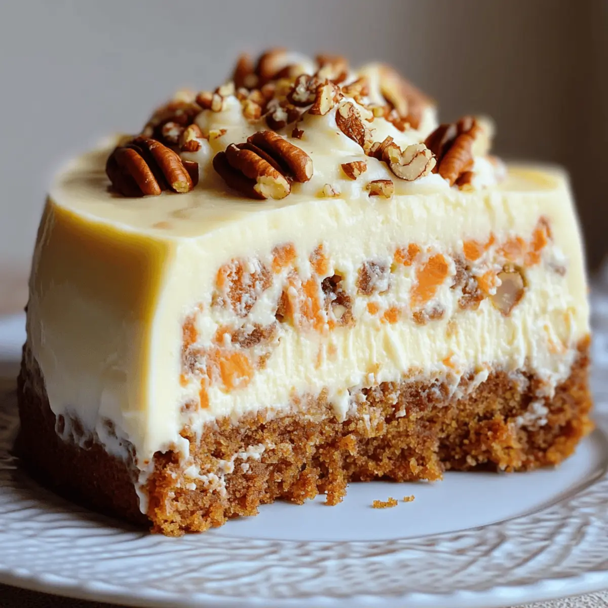 Carrot Cake Cheesecake