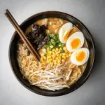 Creamy Vegetarian Peanut Miso Ramen