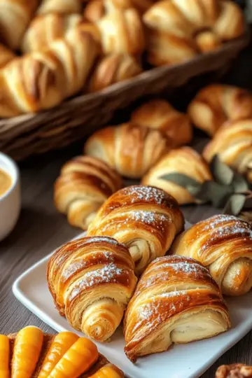 Crispy Air Fryer Candy Corn Crescent Rolls
