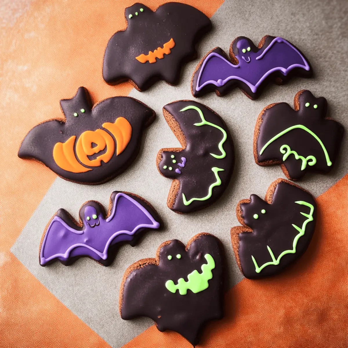 Halloween Decorated Cookies