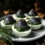 Halloween Deviled Eggs