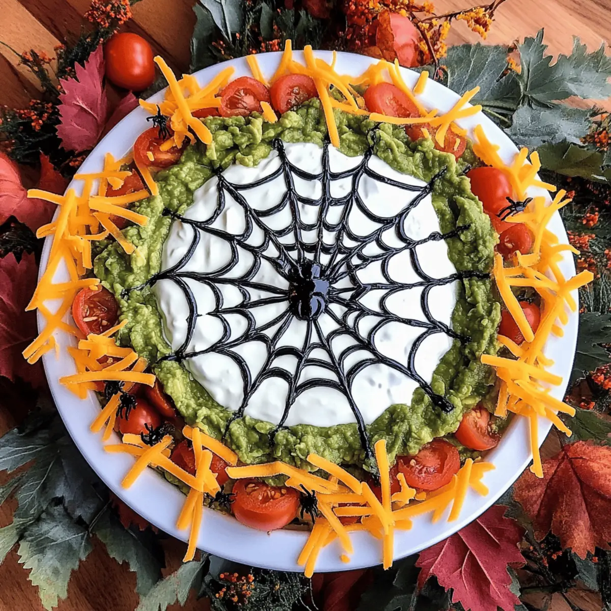 Halloween Taco Dip