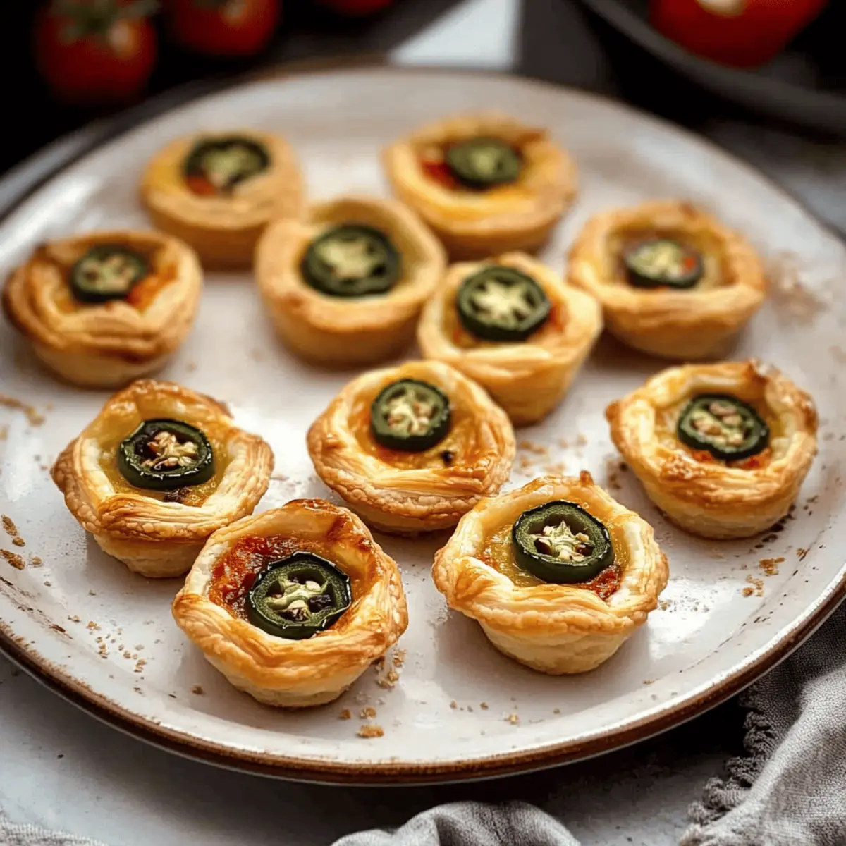 Jalapeño Eyeball Tarts