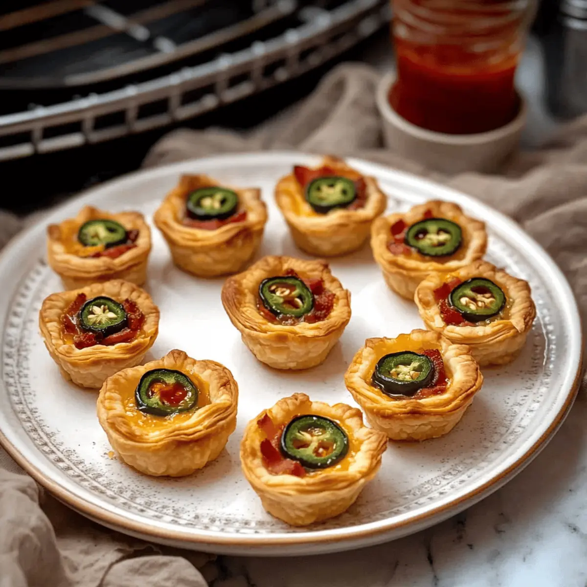 Jalapeño Eyeball Tarts