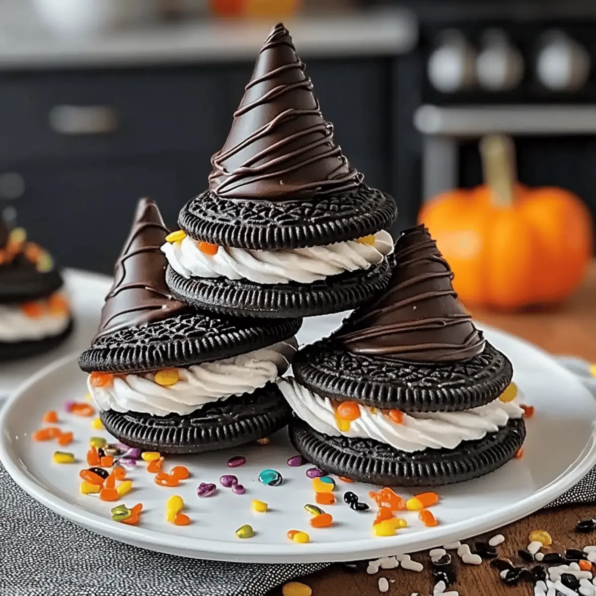 Oreo Witch Hat Cookies