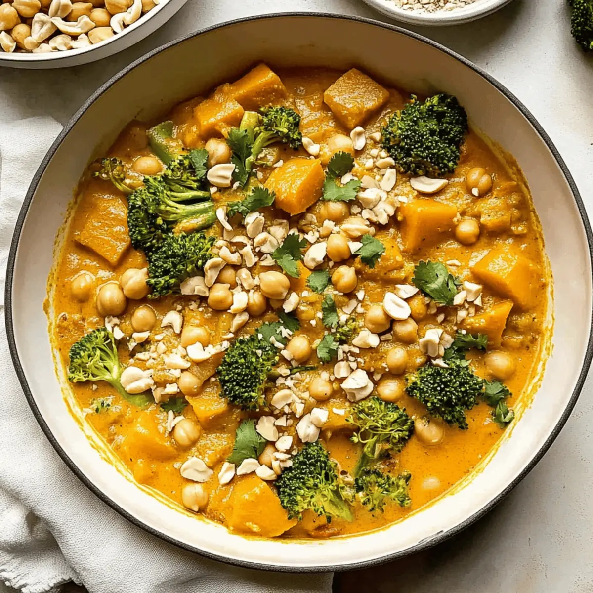 Pumpkin Curry with Chickpea