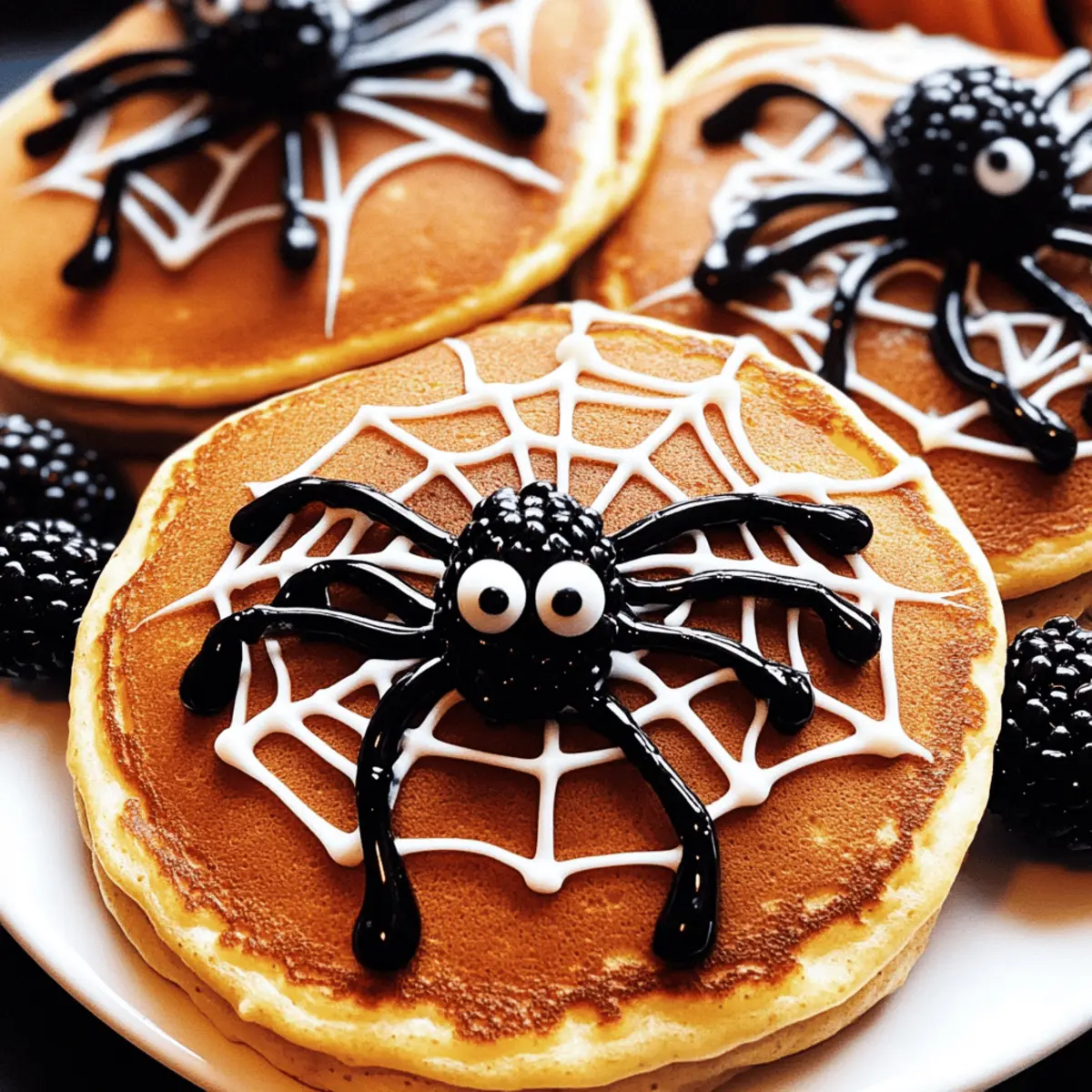 Spider Pancakes