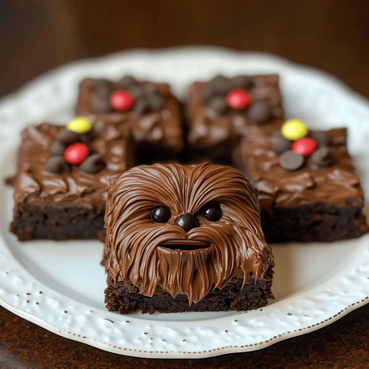 Star Wars Chewbacca Brownies