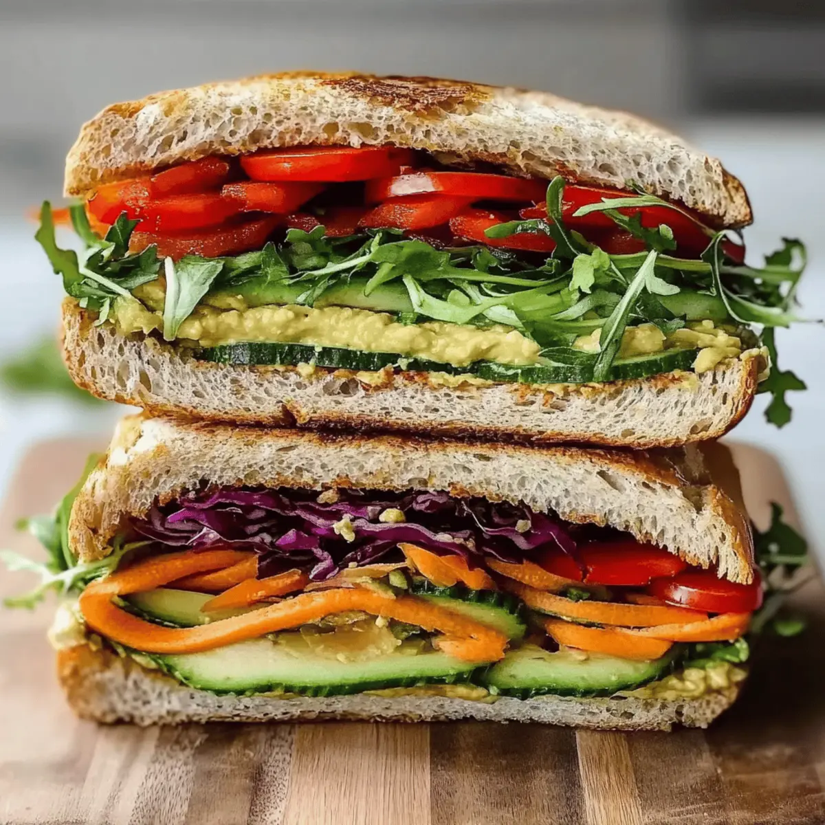 Ultimate Veggie Sandwich