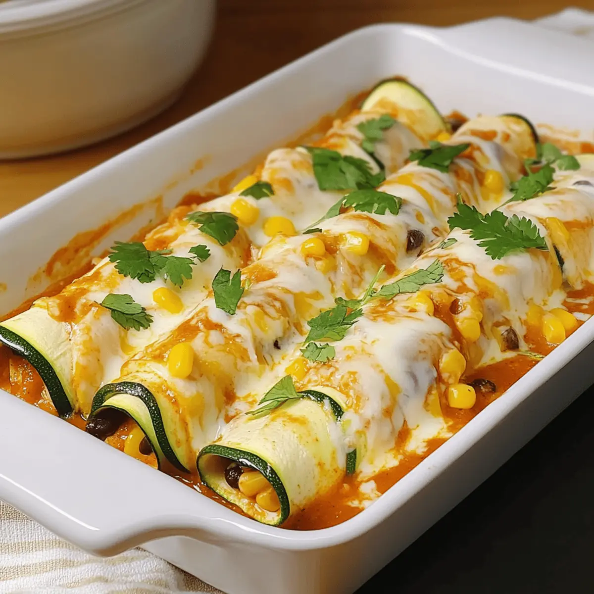 Zucchini Enchiladas