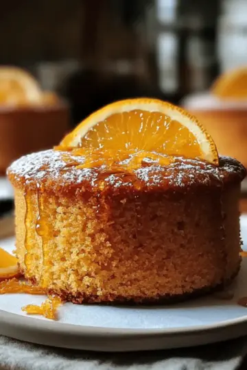 Orange Ginger Honey Cake | Moist, Spiced & Citrusy
