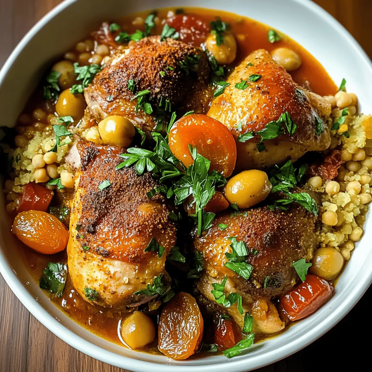 Moroccan Chicken Stew