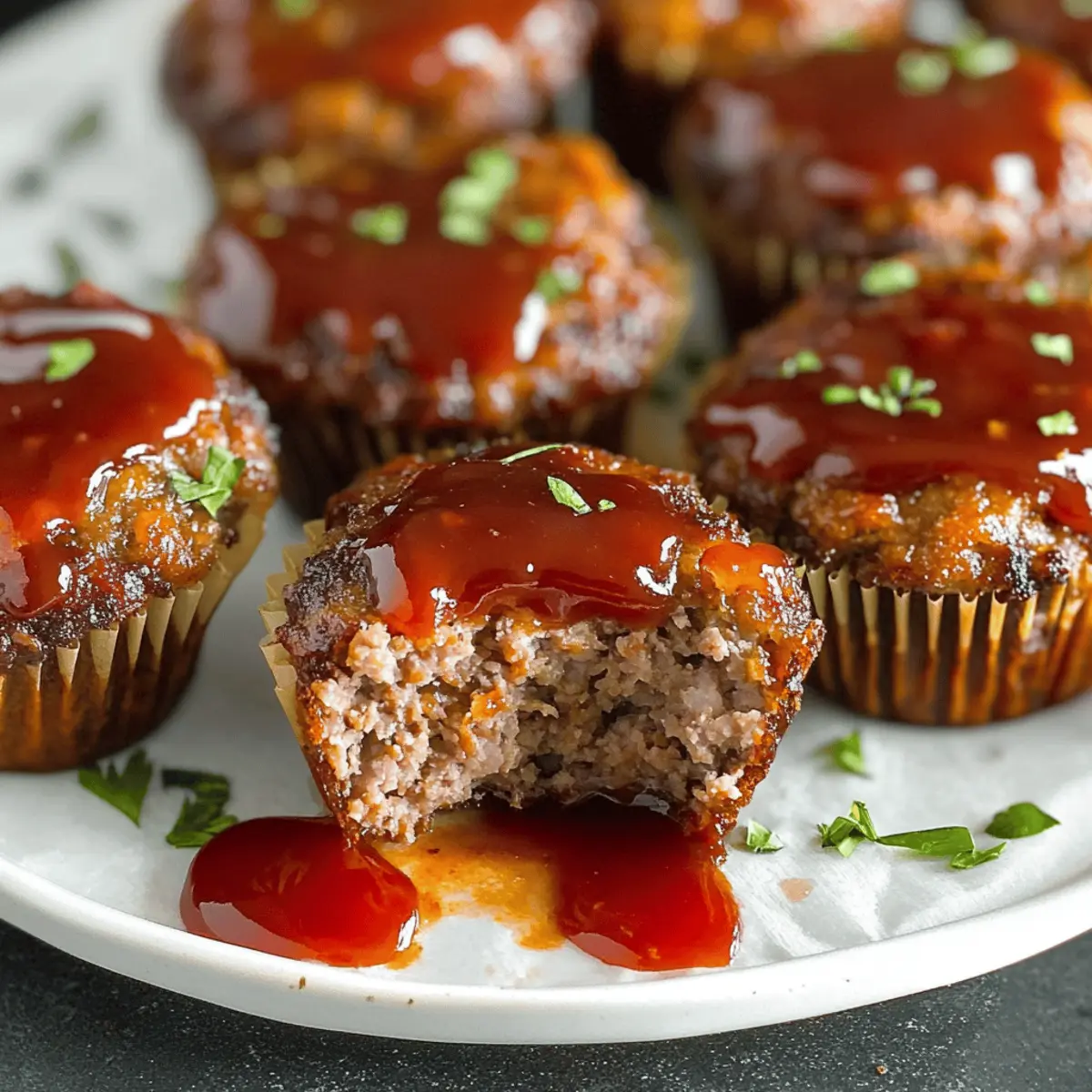 Mini Meatloaf Muffins